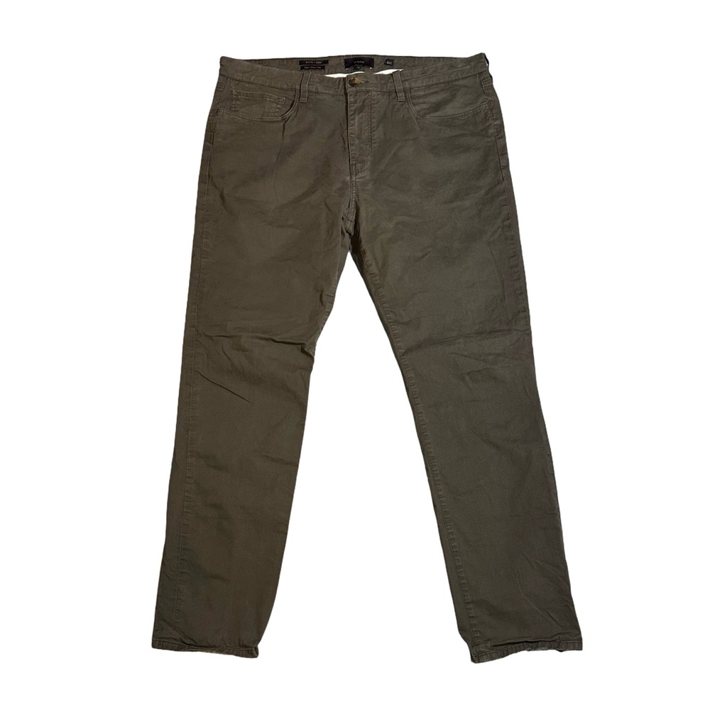 Vince mens 36x30 slim fit Dylan cotton blend flat front 5-pocket pants EUC